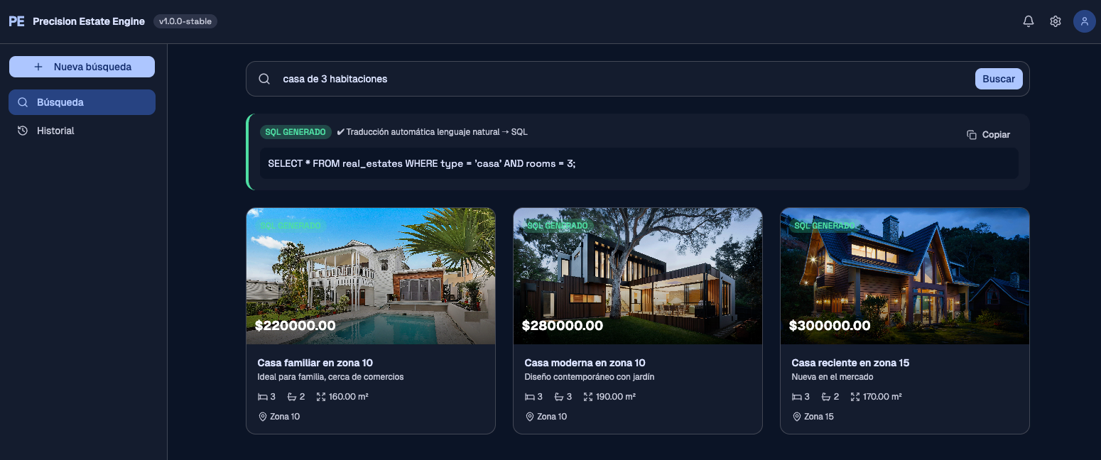 Real Estate Search with LLM interface